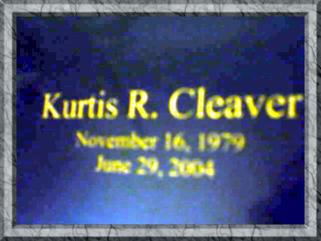 Kurt's final resting place